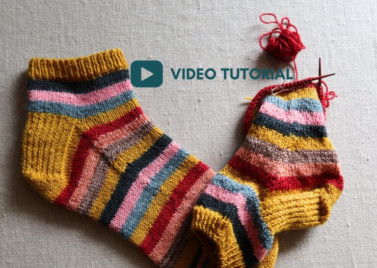 How to Knit Jogless Colour Stripes – Video Tutorial